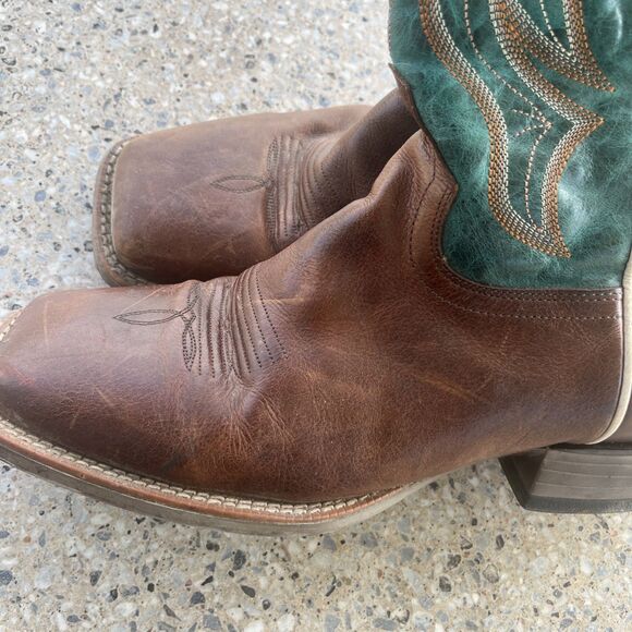 CODY JAMES Men's Leather Boots Hoverfly Broad Square Toe Western Boots 10.5 D - Picture 6 of 9